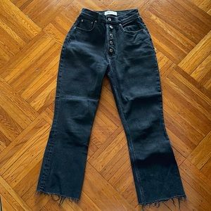 Abercrombie & Fitch The Kick Flare Ultra High Rise